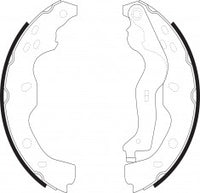 NIBK, Brake Shoes, 71742832, FN0634, FIAT