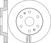 Rotor Disc, NIBK, 51712-2J100, RN2005V, HYUNDAI (017681)
