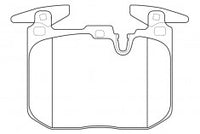 NIBK, Brake Pad, 573355B, PN32003, BENDIX