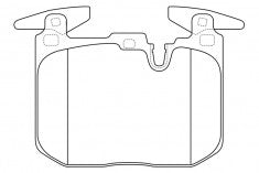 NIBK, Brake Pad, 573355B, PN32003, BENDIX