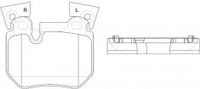 NIBK, Brake Pad, DB2196, PN0569, BENDIX AUS