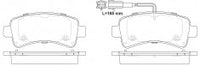 NIBK, Brake Pad, 16 124 340 80, PN0708W, CITROEN