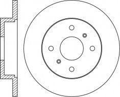 Rotor Disc, NIBK, 562124B, RN1131, BENDIX (018553)