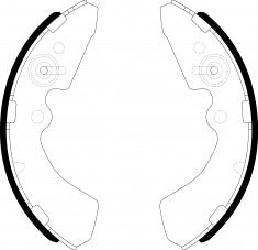 ผ้าเบรก, NIBK, NN-3051, FN6710, AKEBONO (018273)
