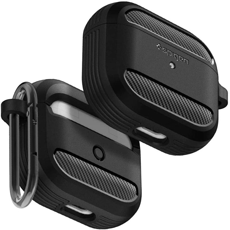 Spigen AirPods 3rd gen (2021) case rugged armor wireless earbuds casing with drop protection and slim design cover