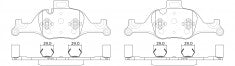 NIBK, Brake Pad, 34116875396, PN0755, BMW