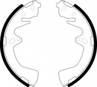 NIBK, Brake Shoes, FN3379
