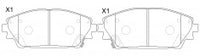 NIBK, Brake Pad, D2218-9458, PN5821, FMSI
