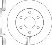 จานโรเตอร์, NIBK, 40206-7S000, RN1624V, NISSAN (018540)
