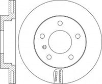 จานโรเตอร์, NIBK, 561551B, RN1014V, BENDIX (009956)