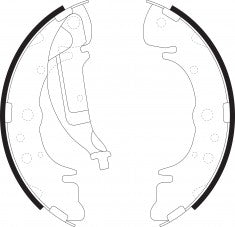 ဘရိတ်ဖိနပ်၊ NIBK၊ BS1782၊ FN0581၊ BENDIX AUS (017519)