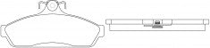 ผ้าเบรค NIBK DB1085 PN0827 BENDIX AUS (017391)