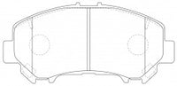 NIBK, Brake Pad, D2243-9480, PN2004, FMSI