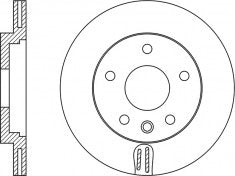 Rotor Disc, NIBK, 43206JK600, RN1493V, NISSAN (018529)