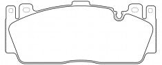 NIBK, Brake Pad, 34 11 2 284 869, PN32001, BMW
