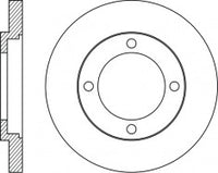 Rotor Disc, NIBK, 43512-BZ020, RN2025, TOYOTA (018854)