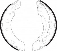 ผ้าเบรก NIBK, BS1725, FN1251, BENDIX AUS (018464)