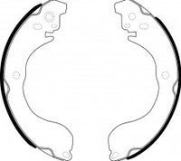 NIBK, Brake Shoes, 04495-BZ100-008, FN2398, DAIHATSU