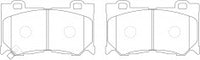 NIBK, Brake Pad, AN-749WK, PN0389, AKEBONO