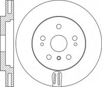 Rotor Disc, NIBK, A1644210512, RN1704V, MERCEDES-BENZ (018119)