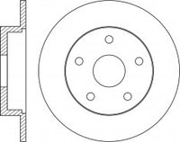 Rotor Disc, NIBK, 1 683 383, RN1675, FORD (017221)
