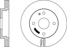 Rotor Disc, NIBK, 561673B, RN1315V, BENDIX (017945)