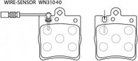 ผ้าเบรค, NIBK, D873, PN0126W, FMSI (017920)