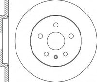 Rotor Disc, NIBK, 562246B, RN1959, BENDIX (017204)