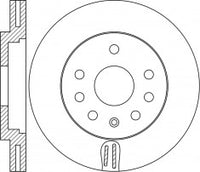 จานโรเตอร์, NIBK, 562222B, RN2027V, BENDIX (018592)
