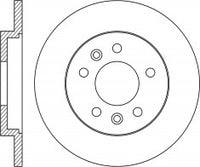 Rotor Disc, NIBK, 3 642 786, RN2043, OPEL (016963)