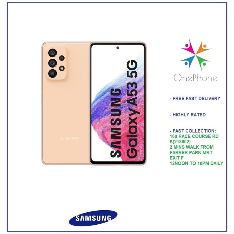 Samsung A53 5G 256GB/8GB & 128GB/8GB I 1 year warranty from Samsung