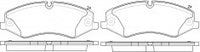 NIBK, Brake Pad, DB2203, PN0488, BENDIX AUS