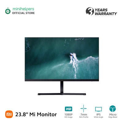 Xiaomi Mi Monitor 1C 23.8 Inch | Office Gaming Monitor | IPS Technology Hard Screen | 178° Super Wide Viewing Angle | 1080P High-Definition Picture Quality | Multi-Interface Display