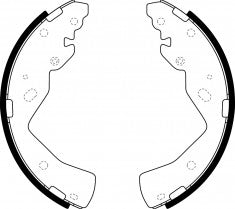 NIBK, Brake Shoes, BS5023, FN3413, BENDIX AUS
