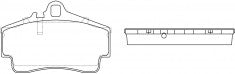 ผ้าเบรค NIBK DB1467 PN0117 BENDIX AUS (018628)
