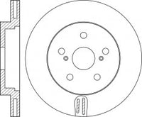 จานโรเตอร์, NIBK, 43512-02370, RN2139V, TOYOTA (018943)