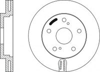 จานโรเตอร์, NIBK, 561676B, RN1009V, BENDIX (018846)