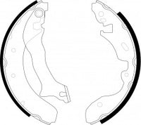 NIBK, Brake Shoes, 362288B, FN0551, BENDIX EUR