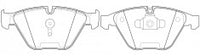 NIBK, Brake Pad, DB2194, PN0518, BENDIX