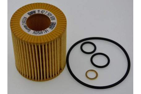 กรองน้ำมันเครื่อง (ไส้กรอง), MANN-FILTER, 11 42 7 501 676, HU8152X, BMW (073383)