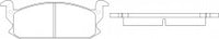 NIBK, Brake Pad, A-121K, PN26001, AKEBONO