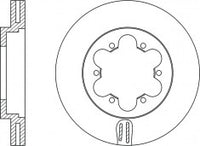จานโรเตอร์, NIBK, 43512-26190, RN1330V, TOYOTA (019023)