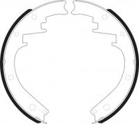 NIBK, Brake Shoes, S473-2073T, FN11097, FMSI