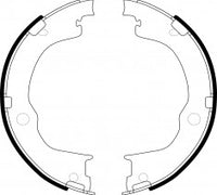 NIBK, Brake Shoes, 96626083, FN0667, GM