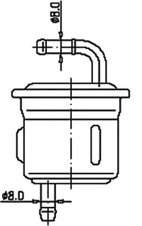 JS,, Petrol Filter (INJECTOR & CARBURETOR), 15410-80F00, FS7005, SUZUKI