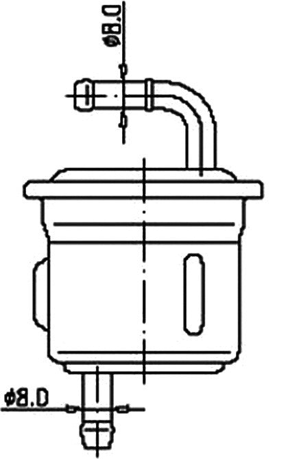 JS,, Petrol Filter (INJECTOR & CARBURETOR), 15410-80F00, FS7005, SUZUKI