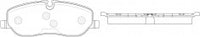 NIBK, Brake Pad, DB1780, PN0484, BENDIX