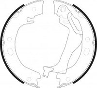 NIBK, Brake Shoes, 04495-02070, FN0648, TOYOTA
