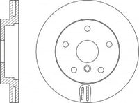 Rotor Disc, NIBK, 34 11 6 793 244, RN1590V, BMW (016706)