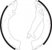 NIBK, Brake Shoes, 58305-0UA00, FN0609, HYUNDAI